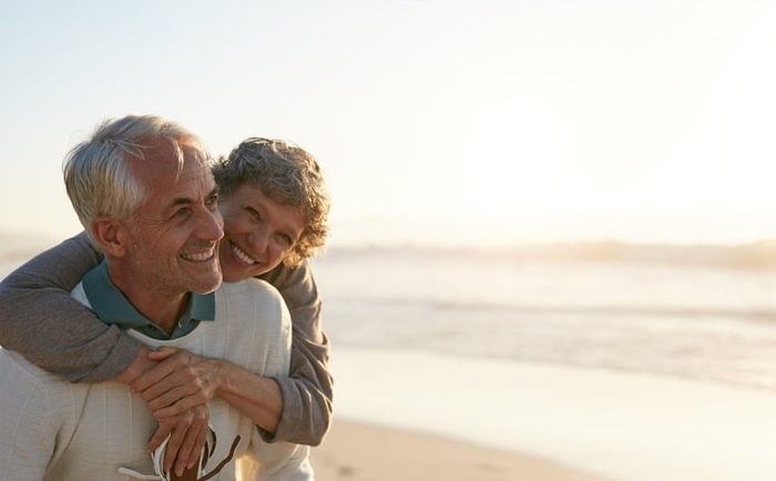 Couple on the beach
